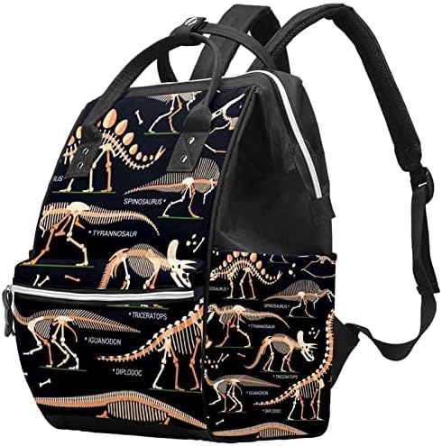 Ранец на торби за пелена VBFOFBV, NAPPY Променливите торби со повеќекратни пакети за патувања, унисекс и стилски, цртан филм на животни