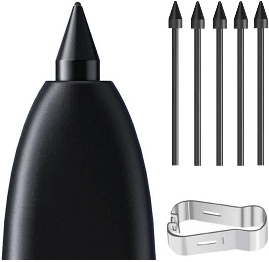 5 парчиња меки совети/грицки за Samsung Galaxy S22 Ultra S Pen Nibs замена на меки грицки [0,7 mm] [4096 сензор за притисок] за