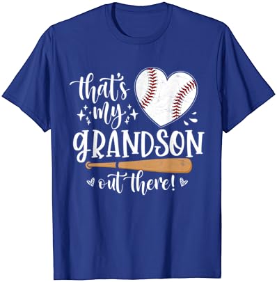 Тоа е мојот внук таму маица за бејзбол баба