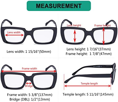 Очила Заштедете 10% На Комплет 4 Пакет Дами Очила За Читање и 4 Читачи на Пакети за Жени +2.25