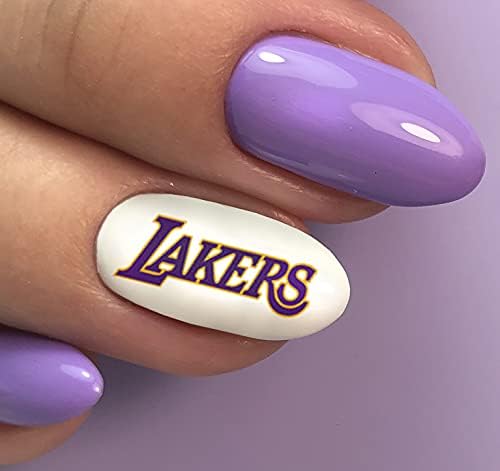 Спортски тим за LAX Лос Анџелес Декларации за кошарка за нокти - Квалитет на салон!