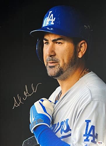Адријан Гонзалез Лос Анџелес Доџерс потпиша 16x20 Photo PSA 6A53791 - Автограмирани фотографии од MLB