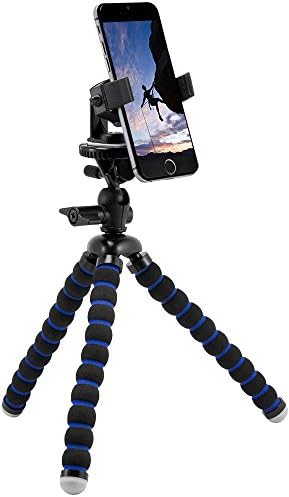 Arkon Pro Thone Stand Black Retail - HD8RV29 и iPhone Tripod Mount for iPhone X iPhone 8 7 6s Plus iPhone 8 7 6s Galaxy Note 8 5 S8 S7 мало црно