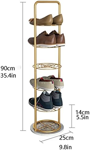 FACMAS чевли решетката за чевли за чевли 7 нивоа вертикална организатор за решетки за чевли заштеда на метални чевли организатор
