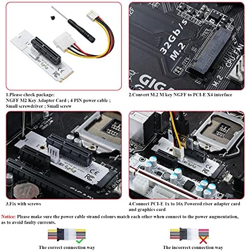 MZHOU 2 Пакет PCI-E 4X До M. 2 Ngff Адаптер Картичка М. 2 Клуч М Трансфер Картичка 4X СИГНАЛ М2 Картичка NVME Со Светлина
