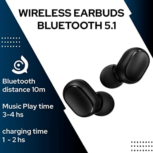Безжични Слушалки За Уши Bluetooth 5.1 Во Ушни Слушалки Со Мала Тежина Вграден Микрофон, Ipx4 Водоотпорен, извонреден Врвен Звук