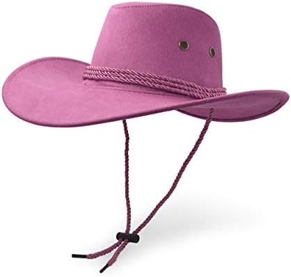 Каубојска капа, Сонце капа на капаче почувствува кожена велур капа за патување западно капа на отворено сонце заштити