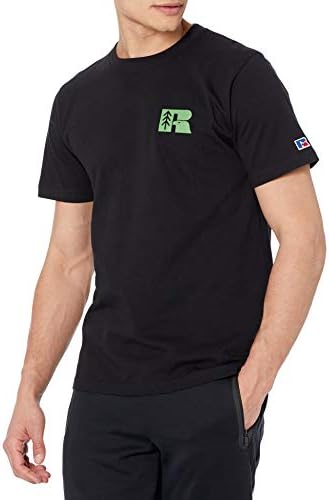 Мека маица од памук со средна тежина на Расел Атлетик