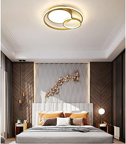 Омонс тавански светла, креативна ламба за тавани за личност, 3000k/4500k/6000k прилагодлива, LED Flush Mount Flaight Flail Light, Decoration