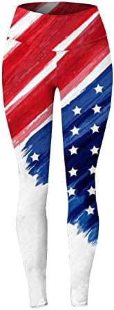 Американски хеланки на знамето со високи половини со високи патриотски американско знами
