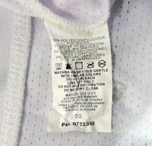 2017 Сан Диего Падрес Зак Ли #57 игра користена бела маичка SDP1117 - Игра користена МЛБ дресови