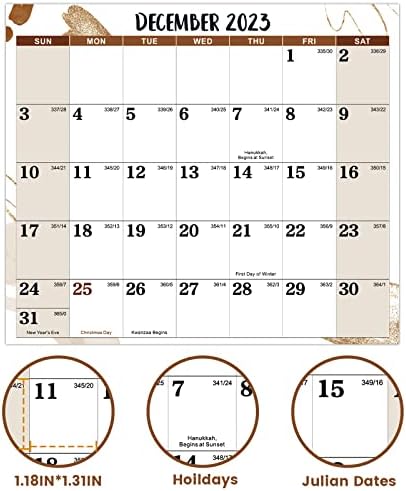 2023-2024 Ѕиден Календар-Академски Годишен Ѕиден Календар 2023-2024, јули 2023 - јуни 2024 година, 34,8 х 22,8 , Голем Ѕиден Календар