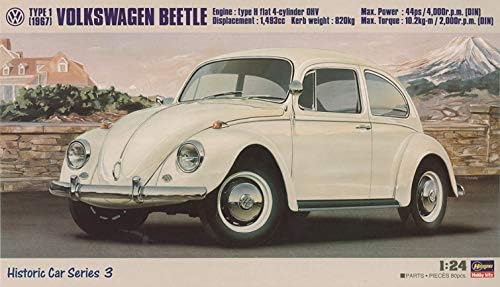 Пластичен модел Hasegawa HC3 1/24 Volkswagen Beetle 1967