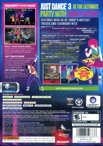Само Танц 3 Со Кети Пери Бонус Песни-Xbox 360