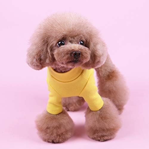 Кучиња со цврста боја маици за мали кучиња