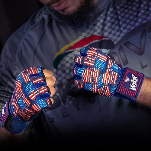 Рачни обвивки во боксот Внатрешни нараквици - гел еластични заводни завои под поддршка на зглобот на зглобовите на MMA MMA MUAY Thai Kickboxing Воен вештини за обука | Заштитник