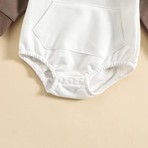 Бебе џемпер за момчиња за новороденчиња Девојки за џуџиња со духови есен зимска облека облека 3-18 месеци