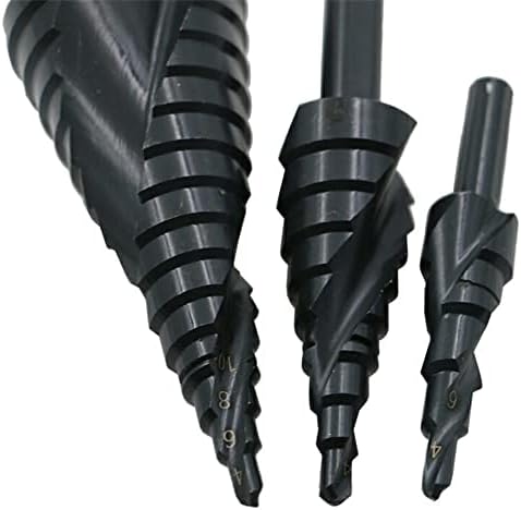 XBBMEN 4-32/4-20/4-12mm со голема брзина челик кобалт чекор вежба Спирална вежба сет триаголен нож за дупка