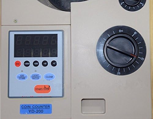 CGOLDENWALL електронски монета сортирач SE-200 монета контра монета броење машина за повеќето земји