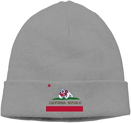 Елсеј Унисекс Калифорнија Државен универзитет-Фресно Бејн Кап капа Ски капа капа за череп капа црно
