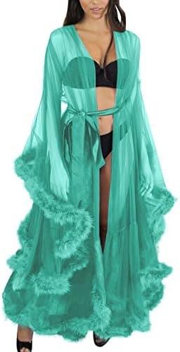 Женска долна облека секси гледање во ноќница долги невестински облеки tulle долна облека породилна бањарка за спиење облека за спиење