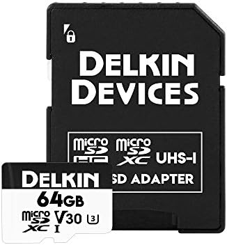 Delkin Уреди 64GB хиперспеед microSDXC UHS-Јас Мемориска Картичка