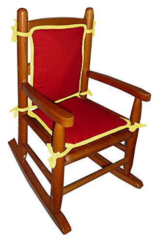 Бебе кукла постелнина цврста реверзибилна помлада рампа за столче за лулка, црвена/жолта