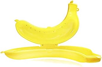 UKD Pulaboportoble Банана Случај Заштитник Контејнер Храна Овошје Пластична Кутија За Чување За Патување Работа Училиште Употребасолта