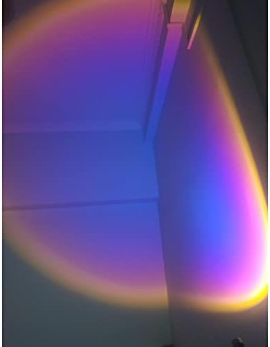 Проекција на Светилка за зајдисонце, УСБ Мала и Удобна ламба За Проектор за Сонце Ротација од 360 Степени За Фотографија/Забава/Домашен Декор/Спална