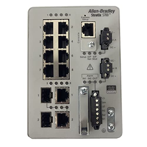 1783-BMS10CGL Stratix 5700 Ethernet Switch Module 1783-BMS10CGL Запечатен во кутија 1 година гаранција Брза