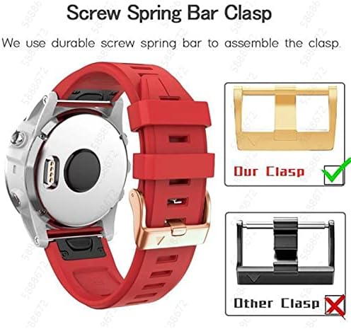 Anzoat Smart Watch Band Strap За Garmin Fenix 7S/5S/5S Плус/6S/6S Про Брзо Ослободување EasyFit D2 Делта S Силиконски 20mm Нараквица