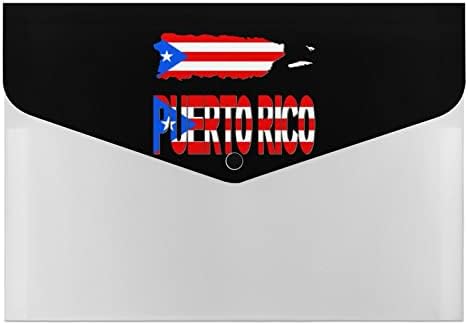 FunnyStar Порторико Мапа Знаме Папки За Документи Хармоника Организатор На Датотеки Папка Со Датотеки Организатор На Документи со 6 Џеб
