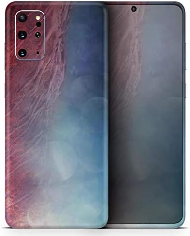 Дизајн Скинц Апстракт оган и мраз V10 Заштитна винил декларална обвивка за обвивка на кожата компатибилен со Samsung Galaxy S20