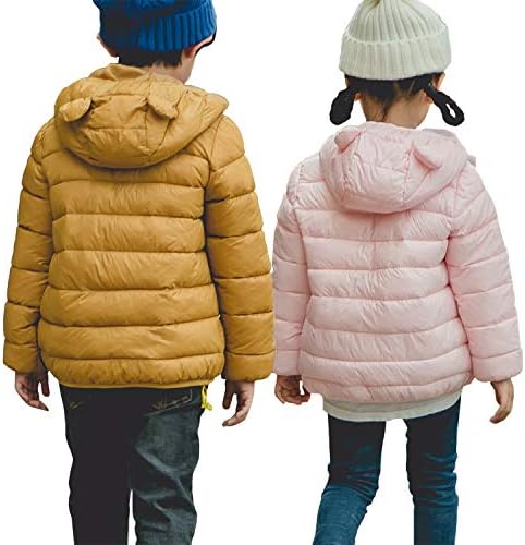 Wusenst бебе момчиња девојчиња зимски палта Асјаци светло издламани јакна за надворешна облека