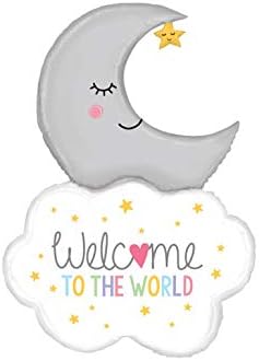 Добредојдовте На Светската Бебешка Месечина 42 Фолија Партија Балон