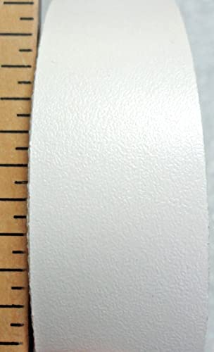 Бела меламинска ролна со рабови 5,5 х 120 со претходно залепено лепило за топло топење