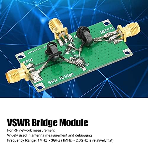 VSWR Мост Модул 10-3000MHz VSWR Детектор Антена Анализатор Рефлектирачки Мост ЗА Мерење На Рф Мрежа Антена Дебагирање