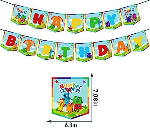 Јохаксам Аниме Симпатична Забава Материјали,Вклучувајќи Роденден Банер,Торта Бакар, Балон, Погоден За Роденден, Партија Декорација
