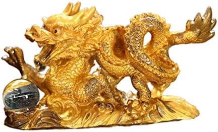Хемотон чај домашно милениче Податоци за змеј Подароци кинески декор минијатурни животни фигурини канцелариски биро украси Пи Јао статуа кинески