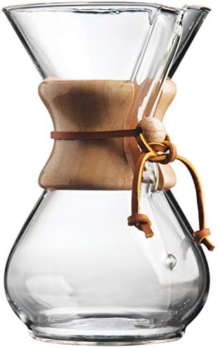 Chemex Classic Серија Транспарентен Кафе Шпилка 6 Чаши