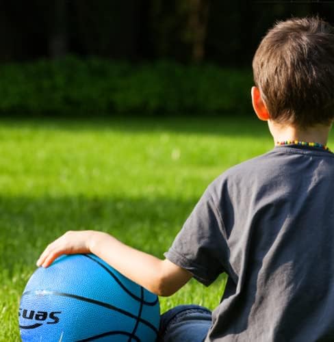 Сенстон 27,5 Младинска кошарка за деца помлади деца Официјална големина 5 кошаркарски топки училиште за деца кошарка