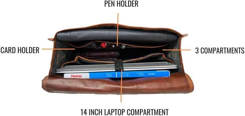 16 кожа гласник торба лаптоп случај канцеларија актовка подарок за мажи компјутер потресени рамо торба