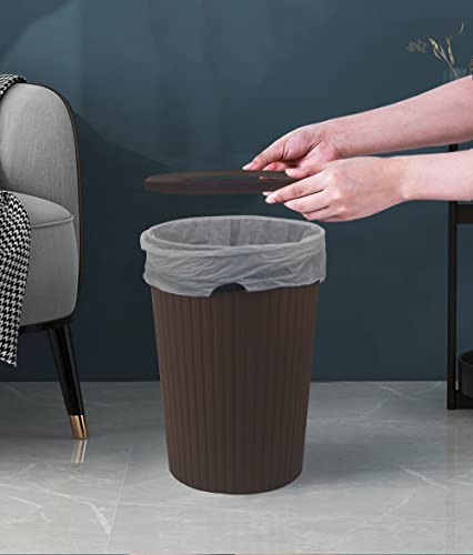 Герен 1,8 галон мала конзерва за отпадоци, заокружена мала отпадоци за отпадоци за отпадоци за кујна за бања под мијалник