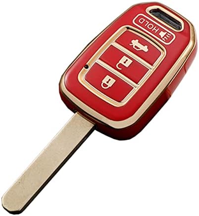 За капакот на Honda Key FOB, TPU клуч за заштитни школки за далечински управувач без клуч за далечински управувач, паметен клуч, погоден за Honda