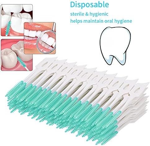 Интердентални четки, стоматолошки четки, преносна силиконска четка орална стоматолошка хигиена четка за чистење на заби за семејно патување