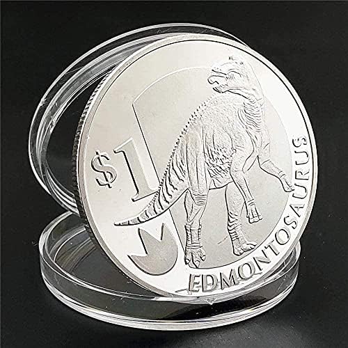 Adacryptocoincryptocurrency Омилена Монета Едмонтон Змеј Сиера Леоне Антички Диносаурус Комеморативна Монета Колекционерска Монета