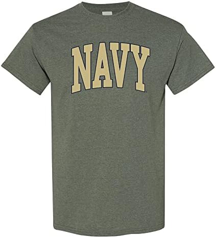 Облека за кампусот UGP Американска поморска академија Мига Арх, маичка во боја на тим во боја