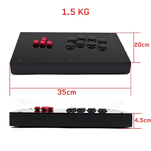 Копче за тастатура F6-PS АРКАДЕН АРКАДОВЕН ГОДИНА ИМЕ Контролер за игра за PS4/PS3/PC SANWA OBSF-30 CHERRY MX BLACKBOX
