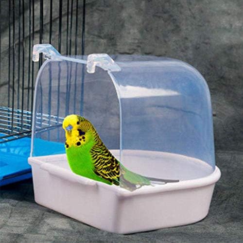 prettdlijun caged Bird Bath Bird Bird Cage Parrot parties када за капење за мали птици туш кутија кафез сина