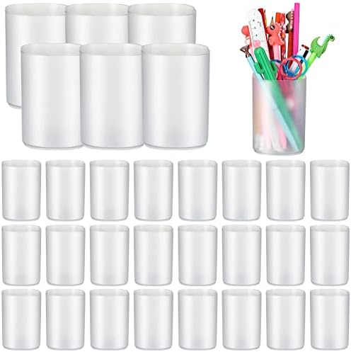 JEXINE 30 парчиња држач за држачи за складирање на моливче за моливчиња за моливчиња за молив за биро за симпатична биро за